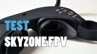 Test des lunettes SkyZone FPV [upl. by Relluf]