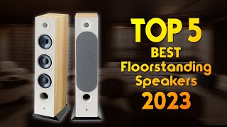 TOP 5  Best Floor Standing Speakers Recommendation in 2023 [upl. by Hyacinthie]