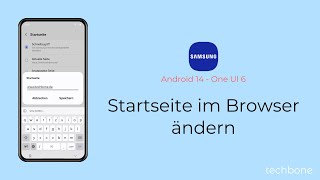 Startseite im Browser ändern Samsung Internet [upl. by Skipp]