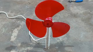 powerful DC motor se powerful fan banaenbig powerful fanhigh speed fan [upl. by Lleynod]