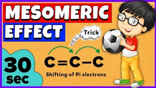 Mesomeric Effect  Easy Trick of Mesomeric Effect  Organic Chemistry [upl. by Turnheim]