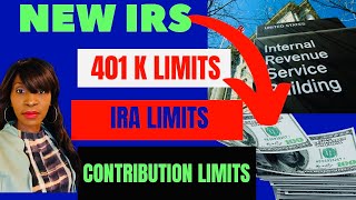 IRS increases retirement account contribution limits 2024 [upl. by Nawrocki5]