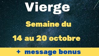 Vierge semaine du 14 au 20 octobre  carte bonus [upl. by Suilienroc696]