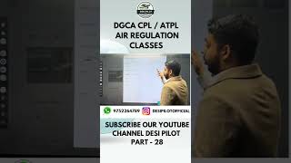 CPL Air Regulation Class 28 DesiPilot3112 shorts pilot dgca cpl atpl aviation aviationexam [upl. by Ninazan]