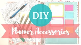 DIY Planner Accessories [upl. by Virgina]