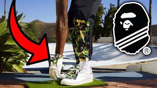 adidas x Bape Golf Collection  Release Date Information [upl. by Lelah]