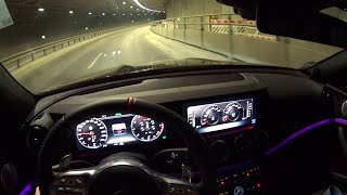 2020 MercedesAMG E53  Sound launch control tunnel sound [upl. by Henke556]