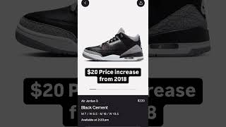 Wait to buy the black cement Jordan 3s [upl. by Enier]