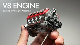 Building a V8 Engine Model Kit  Build Your Own V8 Engine [upl. by Eical]