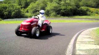 The Stigs 130mph LAWNMOWER  Top Gear [upl. by Nyladnar]