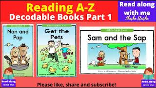 Decodable Books Compilation Part 1  Reading Practice for Kinder 2 [upl. by Ettinger]