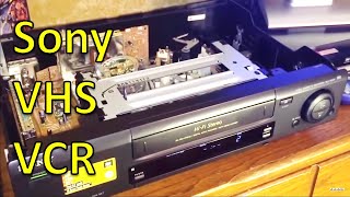 Sony VHS VCR SLV720HF Overview [upl. by Ambert]