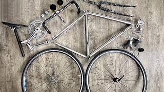 Titanium Classic Road Bike Makeover [upl. by Nanis]