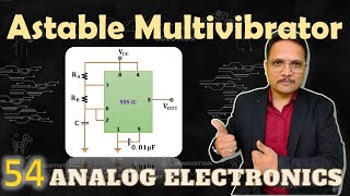 Astable Multivibrator using 555 timer IC Basics Circuit Working amp Waveforms Explained [upl. by Ramirol705]