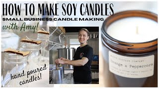 How to make Soy Candles  Candle Making Business  Candle Making Tips  Candle Making Tutorial [upl. by Morice]