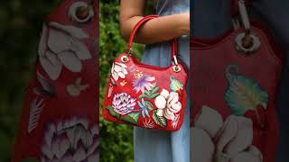 Get ready for the holidays with Anuschka Handpainted Handbags [upl. by Lamek465]