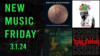 PREVIEW New Music Friday  Rock and Metal Releases 3124 [upl. by Biles953]