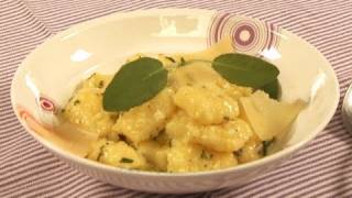 Rezept Gnocchi mit Salbeibutter  Selbst machen aus Kartoffeln [upl. by Schuman46]