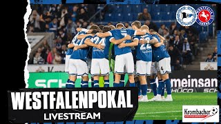 Krombacher Westfalenpokal Arminia Bielefeld gegen Westfalia Herne [upl. by Inalawi]