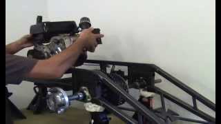 Adding The Motor To A Motorized Wagon By wwwmotorizedwagonplanscom [upl. by Aniles]