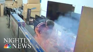 Exploding ECigarette Sparks Concern  NBC Nightly News [upl. by Jacobsohn]