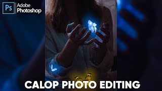 Calop  Butterfly Glow Tutorial  Photoshop Tutorial  Calob Castellon  Atif Editz [upl. by Adur297]