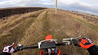 Wpb 190cc pit bike offroad POV [upl. by Ramedlab56]