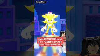 TRISTE MUERTE DE SHIN SONIC HornstrompFNF3D sonictapes skibiditoilet [upl. by Judye]