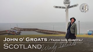 John o Groats amp Duncansby Head Lighthouse  Windy Islands pt 64 [upl. by Ahsercul]