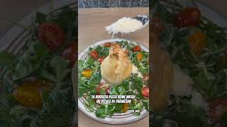 Recette ramadan Burrata pizza ball au saumon fumé 🍕🤌🏼 Follow moi pour plus de recettes ❤️ food [upl. by Yve970]