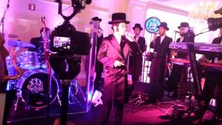 Bar Mitzvah boy Yitzy Rosinger takes the podium W Shirah Choir amp Freilach Band [upl. by Walden]