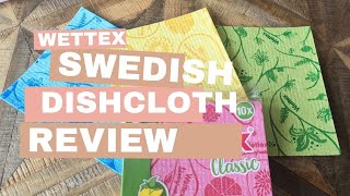 Wettex Swedish Dishcloths Review  Tested and Approved [upl. by Attenauq]