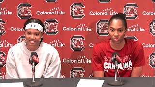 WBB Postgame East Carolina Sania Feagin and Bree Hall News Conference 111724 [upl. by Moriah247]