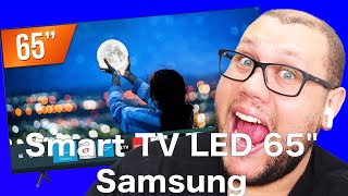 Smart TV LED 65quot Ultra HD 4K Samsung 65TU7020 Crystal 2 HDMI 1 USB Bluetooth Mais Informações [upl. by Llebana283]