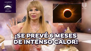 Mhoni Vidente predice días difíciles por el eclipse total del sol del 8 de abril  Universo Unicable [upl. by Fondea]