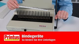 Wie funktioniert ein Bindegerät [upl. by Dygert274]