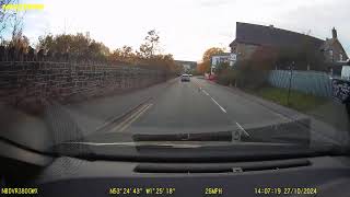 Driving in Sheffield around Meadowhall [upl. by Solhcin]