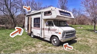 Old RV Camper Rebuild Project [upl. by Tellford]