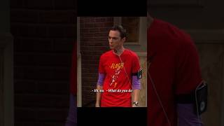 Sheldon and penny went to the gym and accidentally fell down the stairs happy movie shorts funny [upl. by Eirehc]