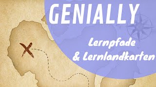 Genially Lernpfade und Lernlandkarten erstellen Tutorial [upl. by Eivod499]