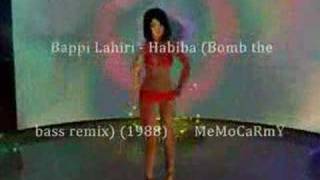 Bappi Lahiri  Habiba Bomb the bass remix 1988 [upl. by Ennasirk]