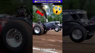 TRACTOR ACCIDENT 2 😭🥵 trending youtubeshorts tractor shorts [upl. by Dine986]