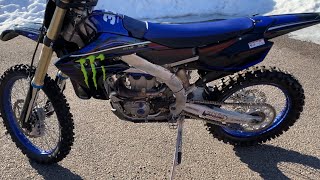 Yamaha YZ250F 2022 Myydään huutokaupassa 15324 [upl. by Attenyw]