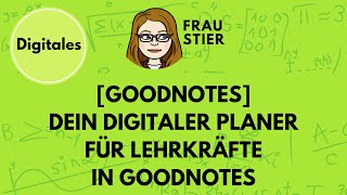 Dein digitaler Lehrerkalender 202324 in Goodnotes Import und Tricks zur Nutzung [upl. by Vassell]