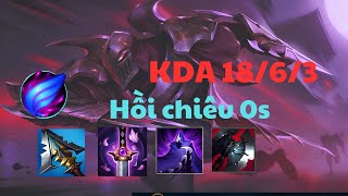 Tốc chiến Full Game Zed Tăng Tốc Pha Build Đồ Full Hồi Chiêu Đánh Siêu Đã [upl. by Aedrahs]