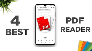 4 Best PDF Reader For Android  Best PDF Reader For Android [upl. by Fagin490]