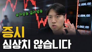 증시 심상치 않습니다 유가와 금리 상승이 불러올 나비효과를 대비하세요 [upl. by Zulch]