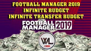 Football Manager 2019 Trainer  Infinite Budget  Infinite Transfer Budget [upl. by Ynaiffit]