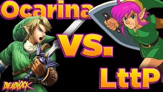 Zelda Ocarina of Time vs Link to the Past  DeadLock ft NateWantstoBattle [upl. by Nadine]