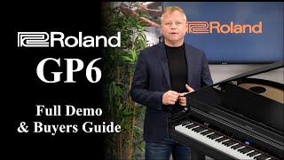 Roland GP6 Digital Grand Piano Buyers Guide  Bonners Piano Centres [upl. by Smada449]